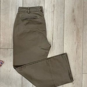 Eddie Bauer khaki pants.